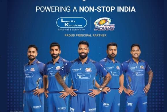 Lauritz Knudsen Renews Partnership with Mumbai Indians for Second Year
