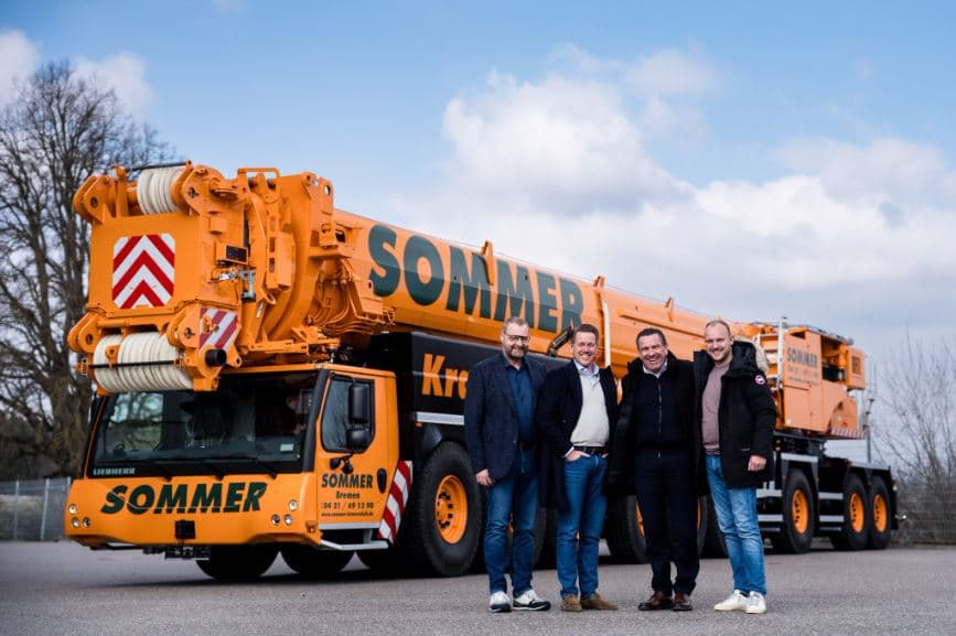 Sommer Kranverleih Expands Fleet with Fifth Liebherr LTM 1750-9.1 Crane