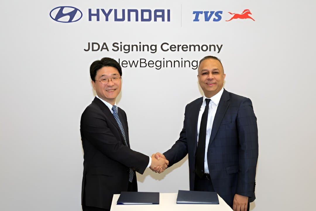 Hyundai Motor, TVS Motor Sign JDA to Accelerate Electric Three-Wheeler Rollout in India