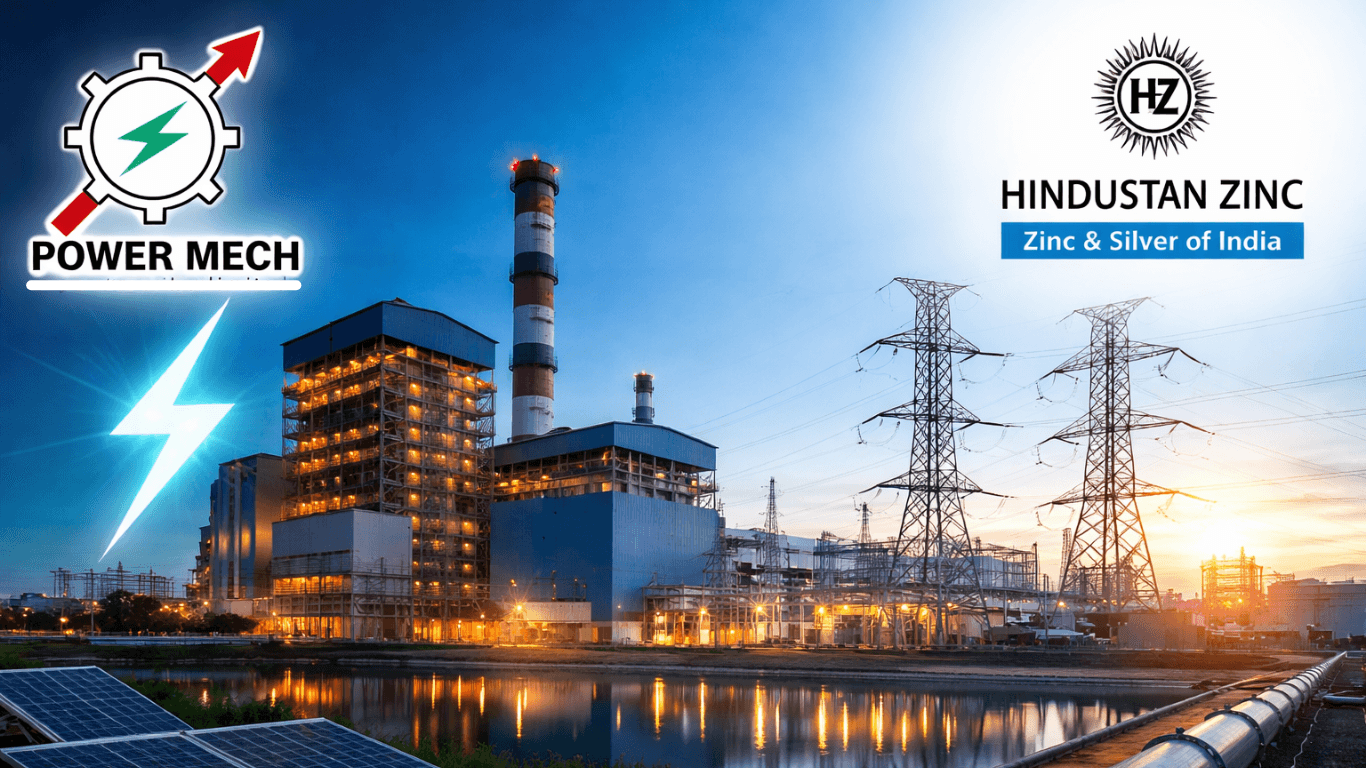 Power Mech Projects Secures ₹109.22 Crore O&M Order from Hindustan Zinc