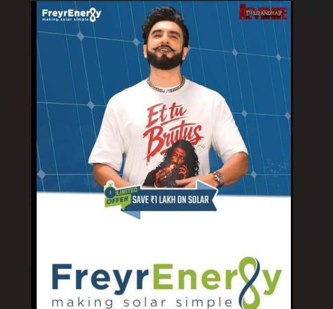 Freyr Energy and Dhurandhar 2 Partner to Power ‘Naya Bharat’ Through Solar Innovation
