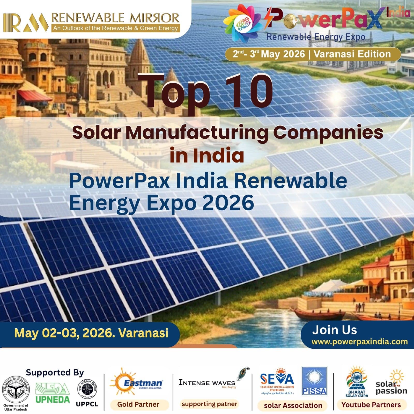 Top 10 Solar Manufacturing Companies in India (2026)