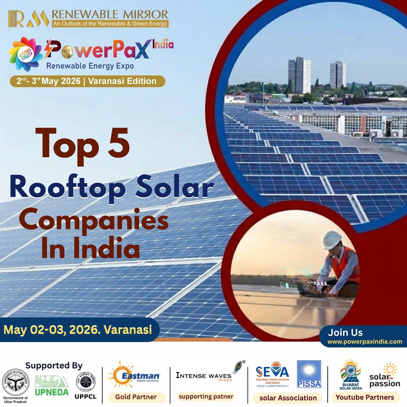 Top 5 Rooftop Solar Companies in India