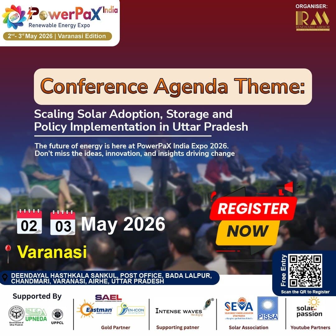 PowerPax India Expo 2026: The Biggest Solar & Energy Meet Lands in Varanasi on May 02–03
