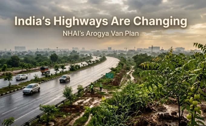 NHAI to Develop ‘Arogya Van’ with 67,000+ Medicinal Trees Along National Highways