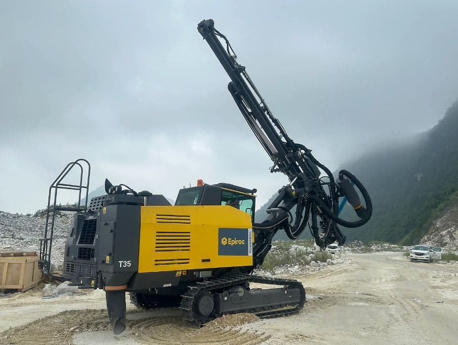Epiroc Drilling Rig Improves Fuel Efficiency and Minimises Downtime