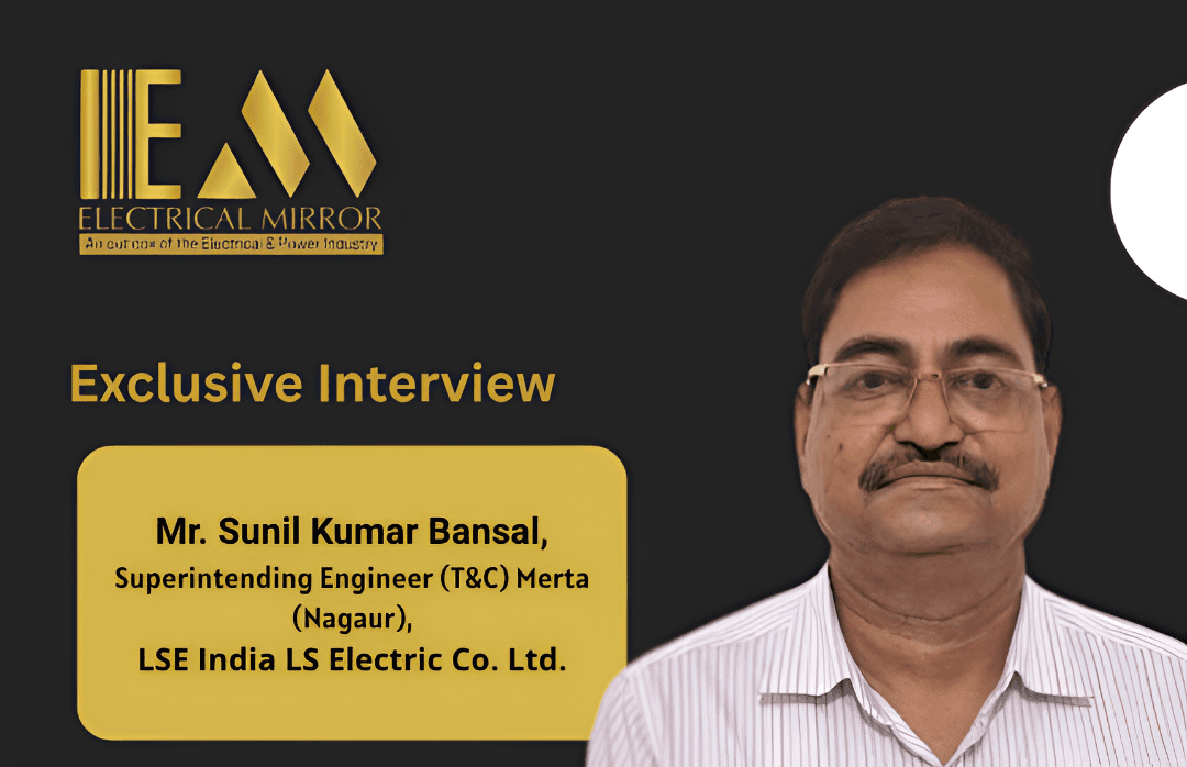 Mr. Sunil Kumar Bansal, Superintending Engineer (T&C) Merta (Nagaur), Rajasthan Rajya Vidhyut Prasaran Nigam Ltd.