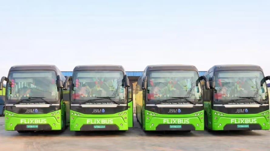 Green Drive Mobility and FlixBus Launch Electric Intercity Bus Service on Vijayawada–Vizag Route